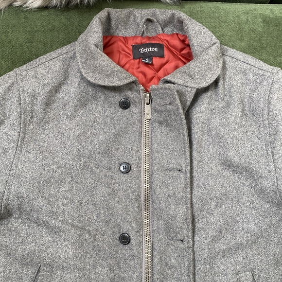 Brixton Wool Jacket Coat - Picture 2 of 4